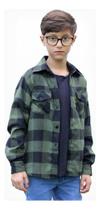 Camisa Flanela Xadrez Cowboy Infantil E Juvenil 1 Ao 16.
