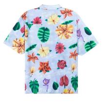 Camisa floral Básica Masculina estampada