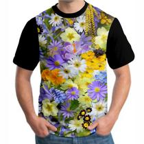 camisa florida masculina camiseta floral roupas blusa est2