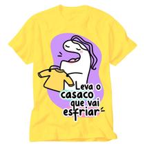 Camisa Flork amarela frase mãe você é uma joia tudo pra mim