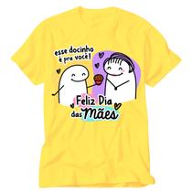 Camisa Flork amarela frase mãe você é uma joia tudo pra mim - VIDAPE