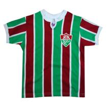 Camisa Fluminense 1976 Infantil Liga Retrô Listrada 8