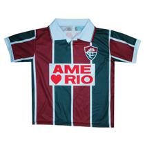 Camisa Fluminense 1995 Liga Retrô Infantil Listrada 8
