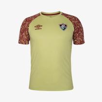 Camisa Fluminense 24/25 s/n Treino Goleiro Umbro Masculina - Verde+Vinho