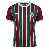 Camisa fluminense attract masculino adulto tamanho:gcor:grena, verde e branca