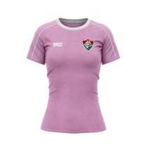 Camisa Fluminense Baby Look Sea Rosa - Feminina - Braziline