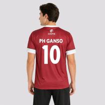 Camisa Fluminense Chiado Grená 10 Ganso Camisa Fluminense Chiado Grená 10 Ganso