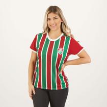 Camisa Fluminense Epoch Feminina Branca Vinho e Verde - Braziline