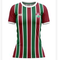 Camisa Fluminense Feminina Oficial 1902 Attract Babylook - Braziline