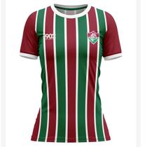 Camisa Fluminense Feminina Oficial 1902 Attract Babylook