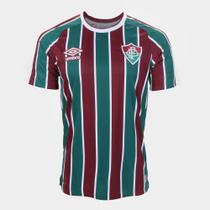Camisa Fluminense I 21/22 s/n Torcedor Masculina - Verde+Vinho