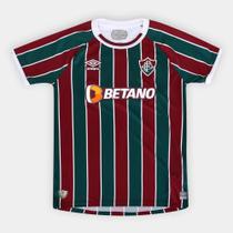Camisa Fluminense Juvenil I 23/24 s/n Torcedor Umbro - Verde+Vinho