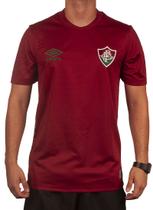 Camisa Fluminense Masculina Umbro Basic 2 Original Bordô