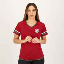 Camisa Fluminense Math Feminina Vinho