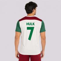 Camisa Fluminense Pulsar 7 Hulk Off White e Bordô