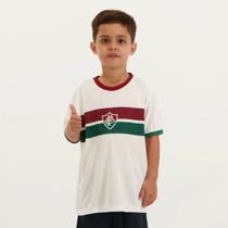 Camisa Fluminense Stencil Infantil Branca