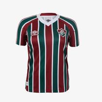 Camisa Fluminense Umbro 2025 Baby Look Uniforme 1 Torcedora - Feminina