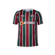 Camisa Fluminense Umbro Uniforme 1 2024 Torcedor - Infantil