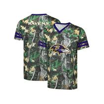 Camisa FOCO Baltimore Ravens Camuflagem Hunter NFL X-GG