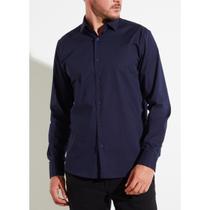 Camisa Forum Slim Fit Azul