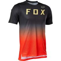Camisa FOX Bike Flexair SS Masculina - Vermelho Fluor Camisa FOX Bike Flexair SS Masculina - Vermelho Fluor