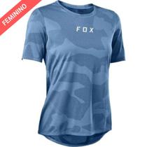 Camisa Fox Feminina Ranger Drirelease Manga Curta