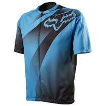 Camisa Fox Livewire Descent Azul Camisa Fox Livewire Descent Azul