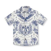 Camisa Frymappies Teens Boys Retro American Flag 12-13 anos
