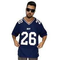 Camisa Futebol Americano M10 NY New York 26 Azul