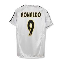 Camisa Futebol Real Madrid Retrô Ronaldo Fenômeno 9 Oficial