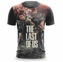 Camisa Gamer Masculina The Last Of US Jogo Nerd Estampa 3D