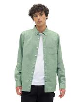 Camisa GAP Saratoga Verde de Manga Larga con Botones XXL
