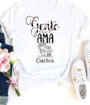 Camisa Gente Que Ama Cactos