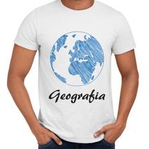Camisa Geografia Globo Professor