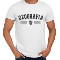 Camisa Geografia Profissão Universidade Faculdade Símbolo Professor