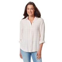 Camisa Gloria Vanderbilt Amanda Oversize Button-Down M