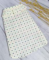 Camisa Gola Boneca Off White Corações para cachorro e gato Tamanho:EXPP Camisa Gola Boneca Off White Corações para cachorro e gato Tamanho:EXPP