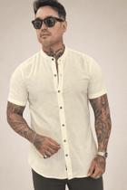 Camisa Gola Padre Manga Curta Masculino