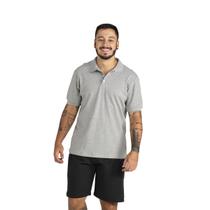 Camisa Gola Polo Adulto Unissex TechMalhas Básica Pronta entrega
