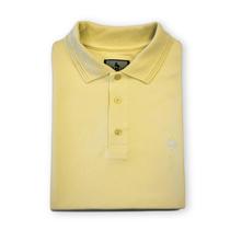 Camisa Gola Polo Básica Amarela