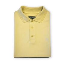 Camisa Gola Polo Básica Amarela Camisa Gola Polo Básica Amarela