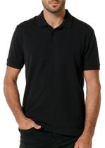 Camisa Gola Polo Básica Lisa Casual Piquet Uniforme Unissex