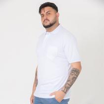 Camisa Gola Polo Com Bolso Masculina Tecido Premium