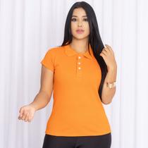 Camisa Gola Polo Feminina Ótimo Acabamento Tecido Premium
