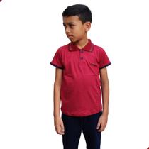 Camisa Gola Polo Infantil Camiseta Juvenil Masculina Menino - Moda_Gaspar