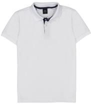 Camisa Gola Polo Infantil Ogochi Lisa Minimalista Manga Curta Juvenil 75360