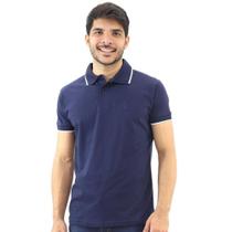Camisa Gola Polo Masculina Azul Camisa Gola Polo Masculina Azul