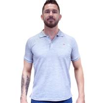 Camisa Gola Polo Masculina Piquet Camisaria Colombo Mescla