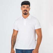 Camisa Gola Polo Masculina Piquet Com Elastano Mini Logo