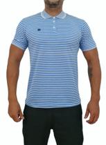 Camisa Gola Polo Masculina Slim Fit Malha 100% Algodão Penteado Premium - Tecido Listrado Encorpado Camisa Gola Polo Masculina Slim Fit Malha 100% Algodão Penteado Premium - Tecido Listrado Encorpado